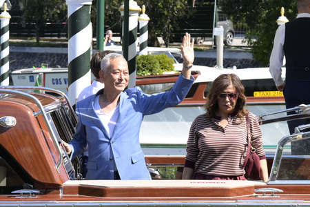Abfahrt der Jury am Hotel Excelsior, Internationale Filmfestspiele von Venedig 2026