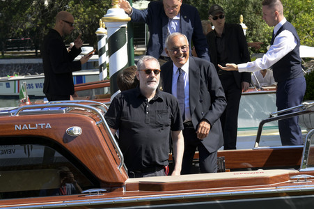 Abfahrt der Jury am Hotel Excelsior, Internationale Filmfestspiele von Venedig 2026