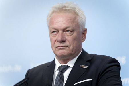 Pressekonferenz zur Vorstellung des Ernteberichts 2025 in Berlin