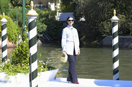 Ankunft von Matilda De Angelis am Hotel Excelsior, Internationale Filmfestspiele von Venedig 2026