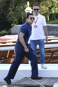 Ankunft von Orlando Bloom am Hotel Excelsior, Internationale Filmfestspiele von Venedig 2026