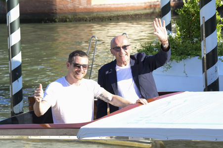 Abfahrt von Jack O'Connell und Danny Boyle vom Hotel Excelsior, Internationale Filmfestspiele von Venedig 2026