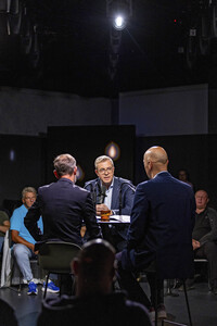 Stefan Evers im ntv Salon in Berlin