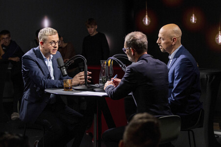 Stefan Evers im ntv Salon in Berlin