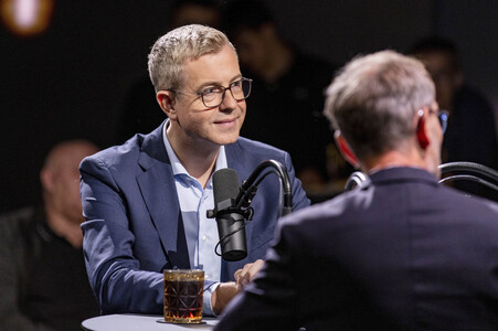 Stefan Evers im ntv Salon in Berlin