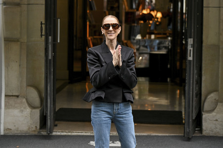 Céline Dion in Paris