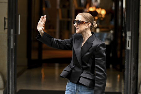 Céline Dion in Paris