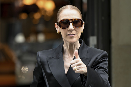Céline Dion in Paris