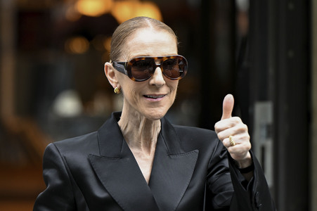 Céline Dion in Paris