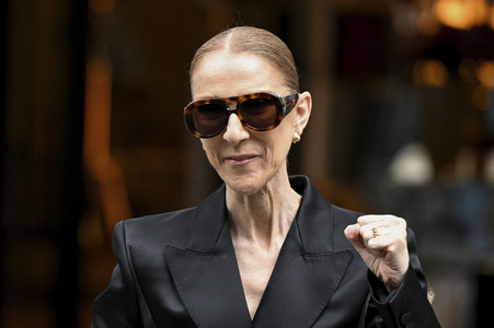 Céline Dion in Paris