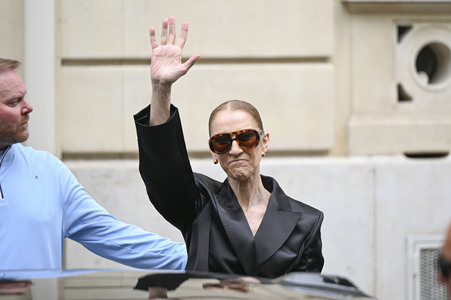 Céline Dion in Paris