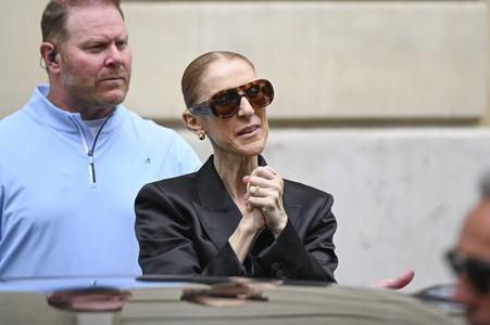 Céline Dion in Paris