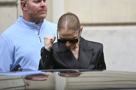 Céline Dion in Paris