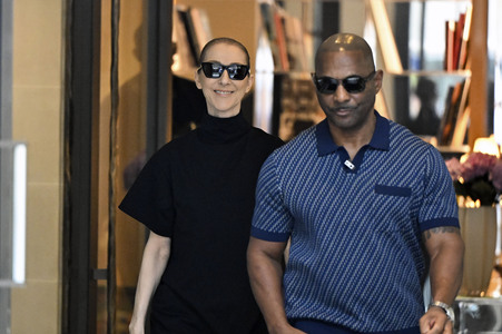 Céline Dion in Paris