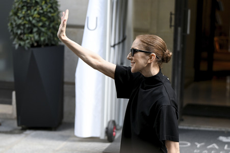 Céline Dion in Paris