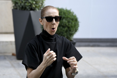 Céline Dion in Paris