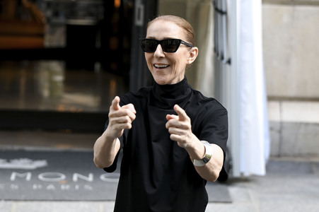 Céline Dion in Paris