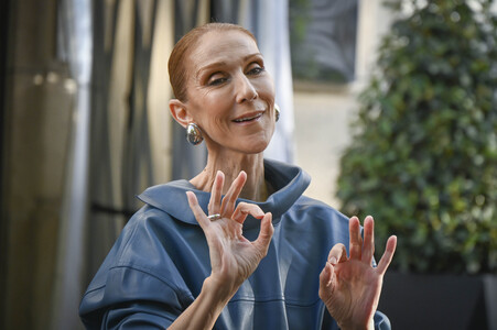 Céline Dion in Paris