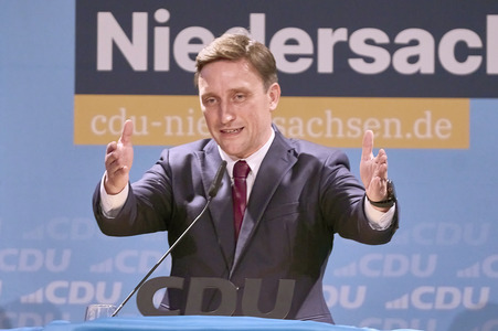 CDU-Wahlkampfveranstaltung in Hannover