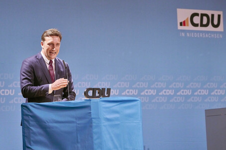 CDU-Wahlkampfveranstaltung in Hannover