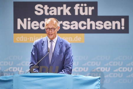 CDU-Wahlkampfveranstaltung in Hannover