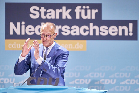 CDU-Wahlkampfveranstaltung in Hannover