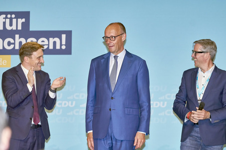 CDU-Wahlkampfveranstaltung in Hannover