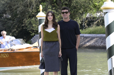 Ankunft von Benedetta Porcaroli und Riccardo Scamarcio am Hotel Excelsior, Internationale Filmfestspiele von Venedig 2026