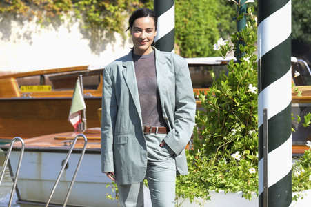 Ankunft von Claudia Salas am Hotel Excelsior, Internationale Filmfestspiele von Venedig 2026