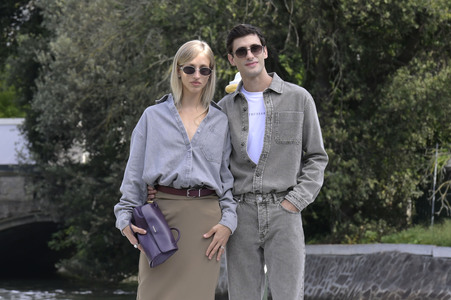 Ankunft von Virna Toppi und Nicola Del Freo am Hotel Excelsior, Internationale Filmfestspiele von Venedig 2026