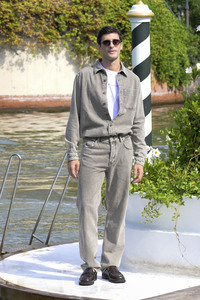 Ankunft von Virna Toppi und Nicola Del Freo am Hotel Excelsior, Internationale Filmfestspiele von Venedig 2026