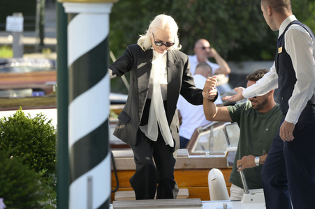 Ankunft von Pamela Anderson am Hotel Excelsior, Internationale Filmfestspiele von Venedig 2026