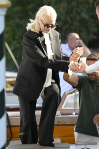 Ankunft von Pamela Anderson am Hotel Excelsior, Internationale Filmfestspiele von Venedig 2026