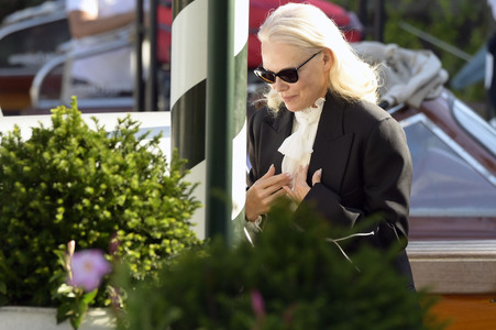 Ankunft von Pamela Anderson am Hotel Excelsior, Internationale Filmfestspiele von Venedig 2026