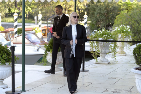 Ankunft von Pamela Anderson am Hotel Excelsior, Internationale Filmfestspiele von Venedig 2026