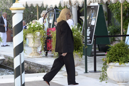 Ankunft von Pamela Anderson am Hotel Excelsior, Internationale Filmfestspiele von Venedig 2026
