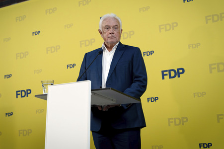 Pressekonferenz der FDP in Berlin