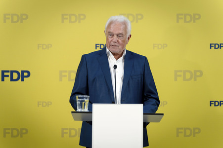 Pressekonferenz der FDP in Berlin