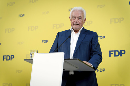 Pressekonferenz der FDP in Berlin