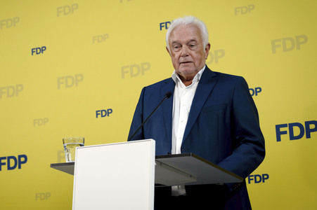 Pressekonferenz der FDP in Berlin