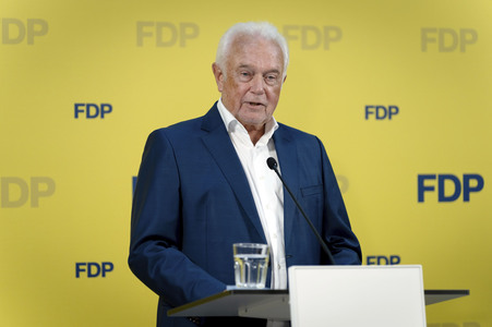 Pressekonferenz der FDP in Berlin