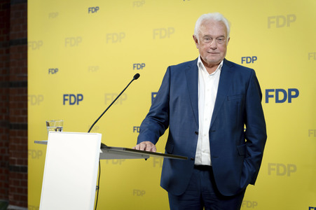 Pressekonferenz der FDP in Berlin