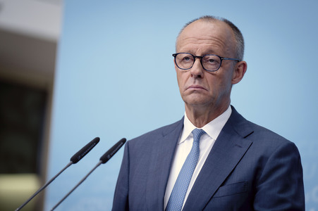 Pressekonferenz der CDU zur Wahl in Sachsen-Anhalt in Berlin