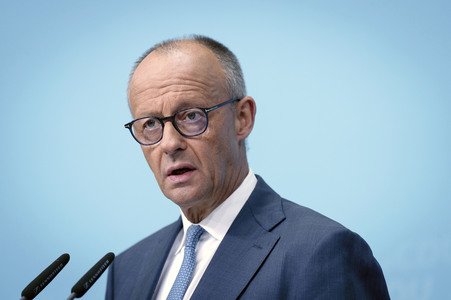 Pressekonferenz der CDU zur Wahl in Sachsen-Anhalt in Berlin