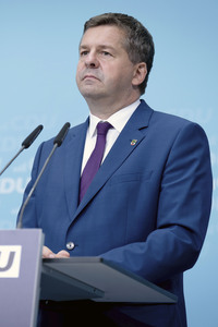 Pressekonferenz der CDU zur Wahl in Sachsen-Anhalt in Berlin