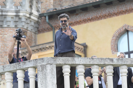 Ankunft von Pierfrancesco Favino, Giovanni Veronesi und Silvio Orlando am Hotel Excelsior, Internationale Filmfestspiele von Venedig 2026