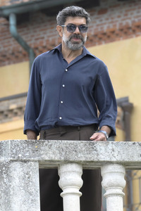 Ankunft von Pierfrancesco Favino, Giovanni Veronesi und Silvio Orlando am Hotel Excelsior, Internationale Filmfestspiele von Venedig 2026