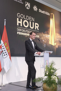 Golden Hour Empfang beim Deutschen Fernsehpreis in Köln