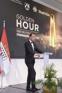 Golden Hour Empfang beim Deutschen Fernsehpreis in Köln