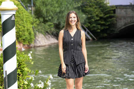 Ankunft von Claudia Napolitano am Hotel Excelsior, Internationale Filmfestspiele von Venedig 2026